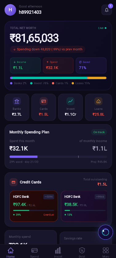 ZeroTab home